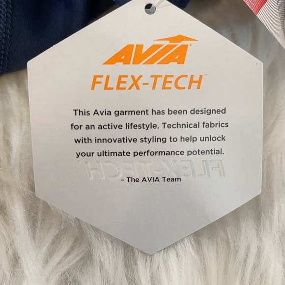 AVIA FLEX-TECH ACTIVE LIFESTYLE PERFORMANCE EXERCISE BLUE SIZE MEDIUM (8-10) - Picture 10 of 10